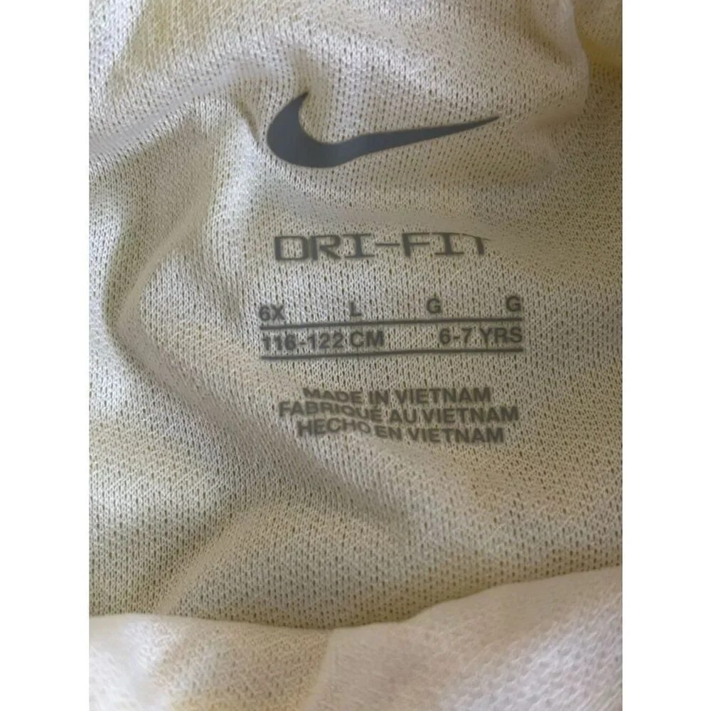 Nike Yellow & Blue Girls' Athletic Top + Shorts Set